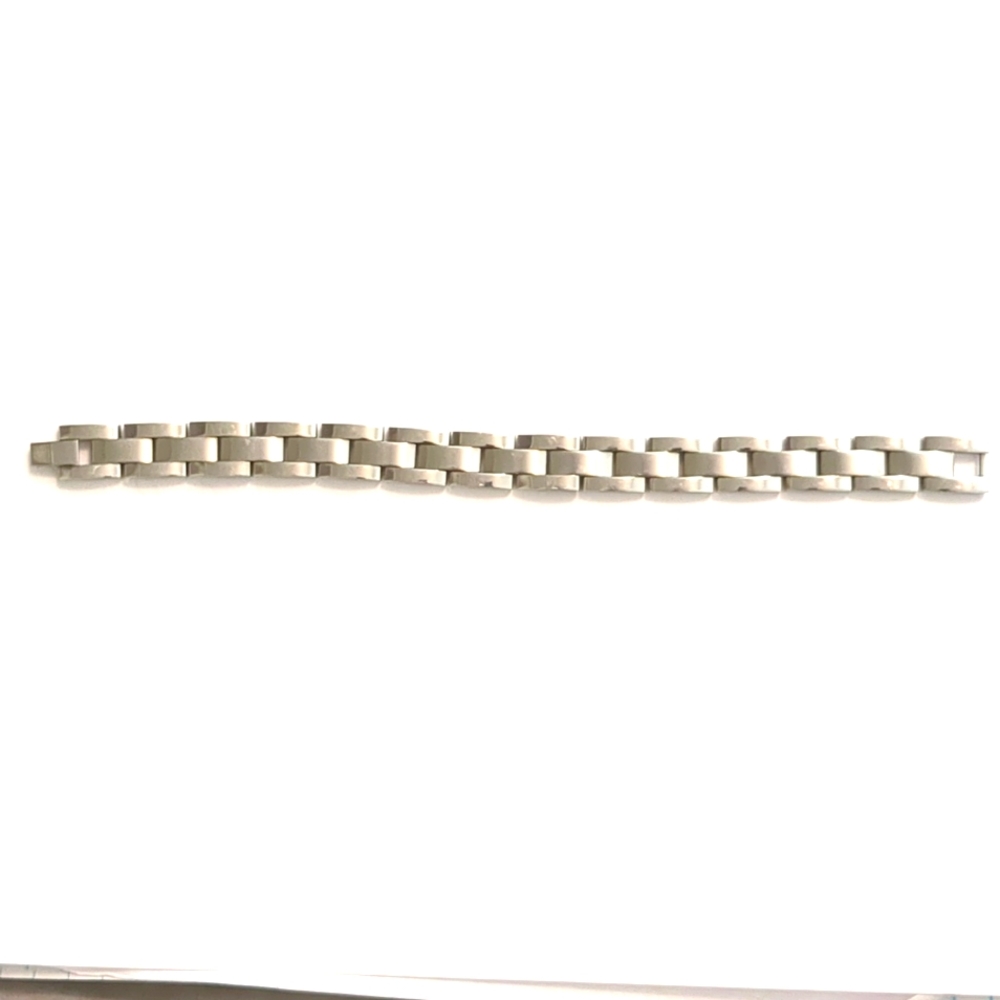 Ice Carats Stainless Steel Link Chain Bracelet Band